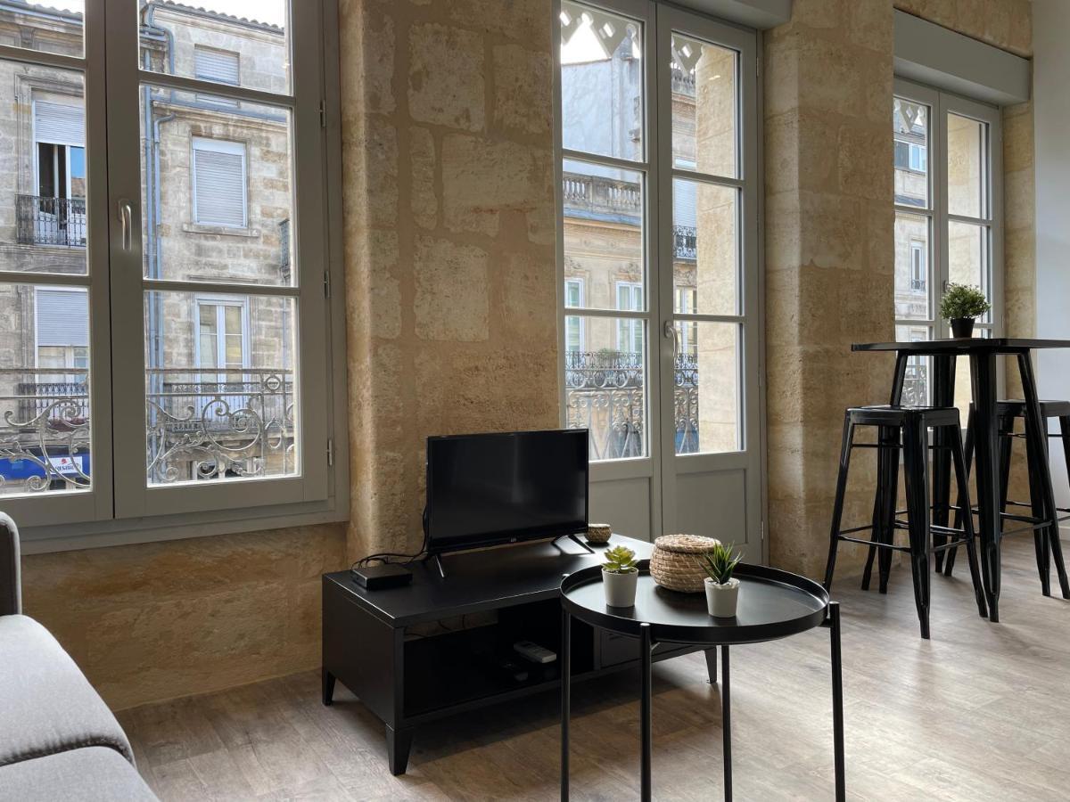 Magnifique Appartement Pour 2 Avec Climatisation Et Belle Pierre Bordelaise Bordeaux Exterior foto
