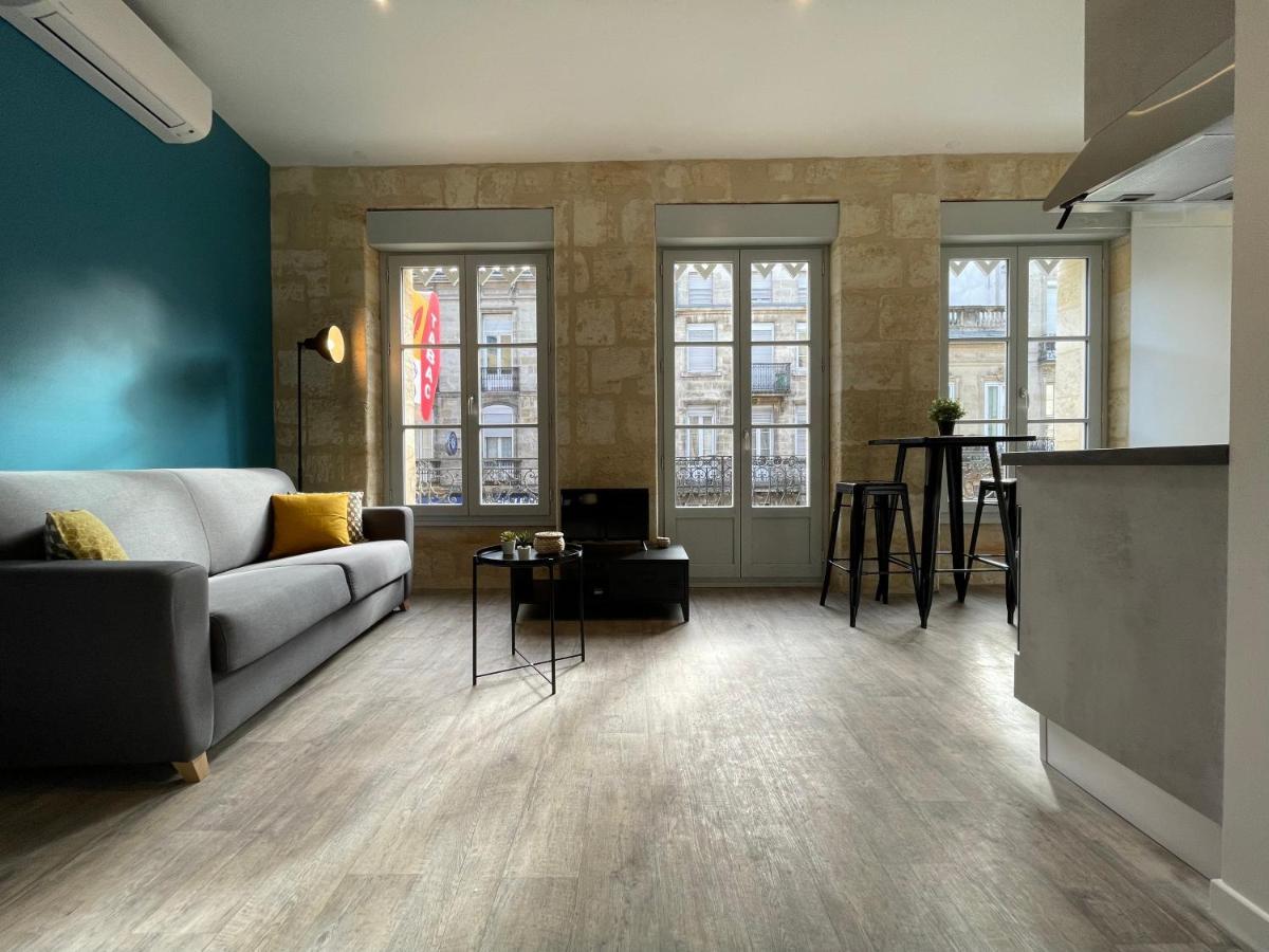 Magnifique Appartement Pour 2 Avec Climatisation Et Belle Pierre Bordelaise Bordeaux Exterior foto
