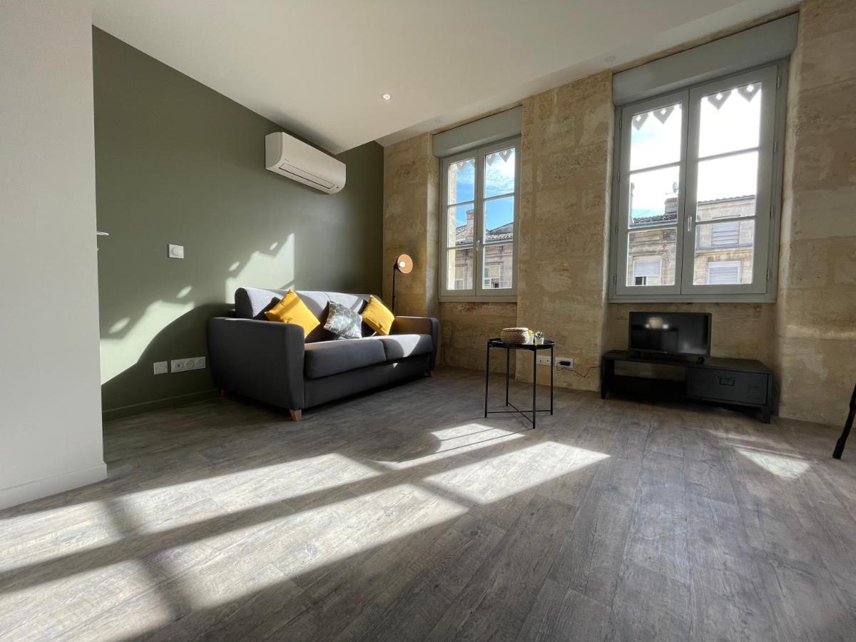 Magnifique Appartement Pour 2 Avec Climatisation Et Belle Pierre Bordelaise Bordeaux Exterior foto