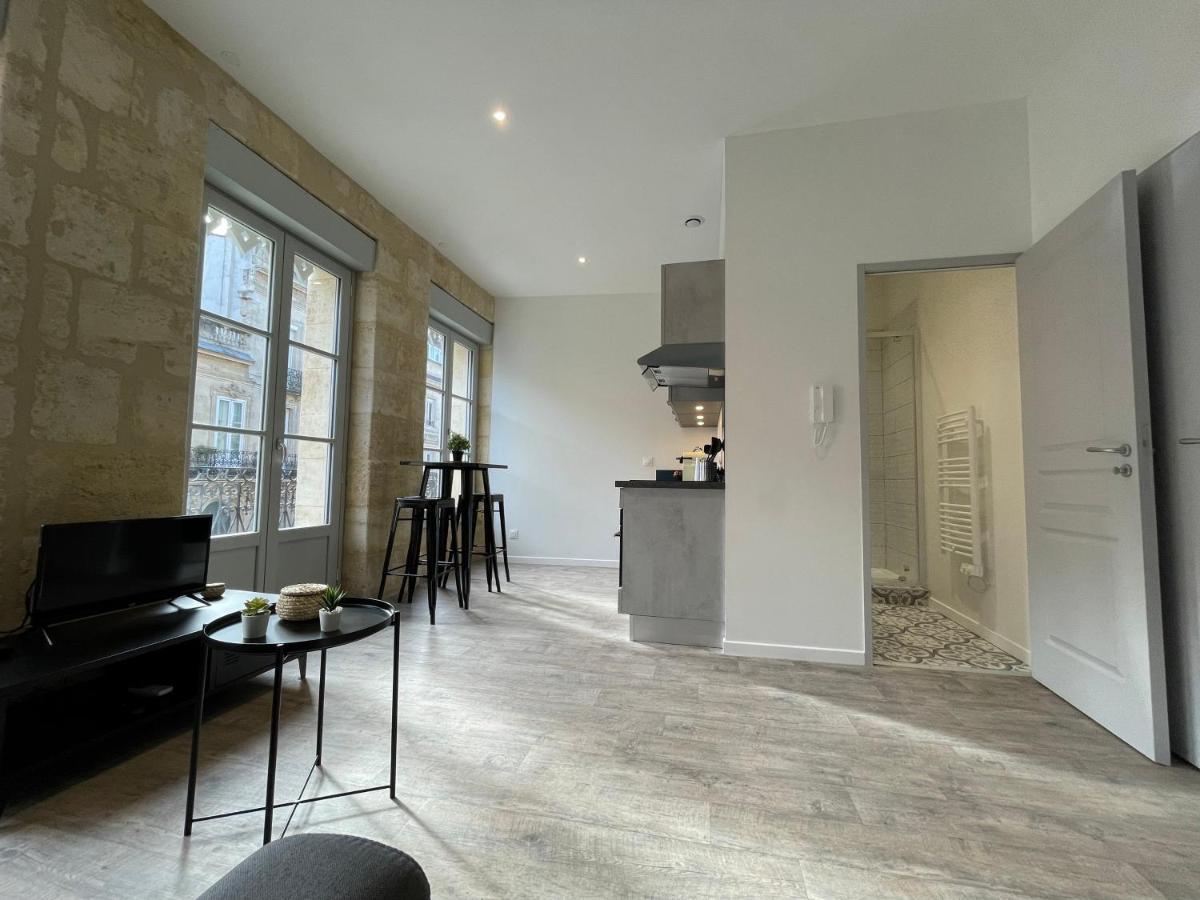 Magnifique Appartement Pour 2 Avec Climatisation Et Belle Pierre Bordelaise Bordeaux Exterior foto