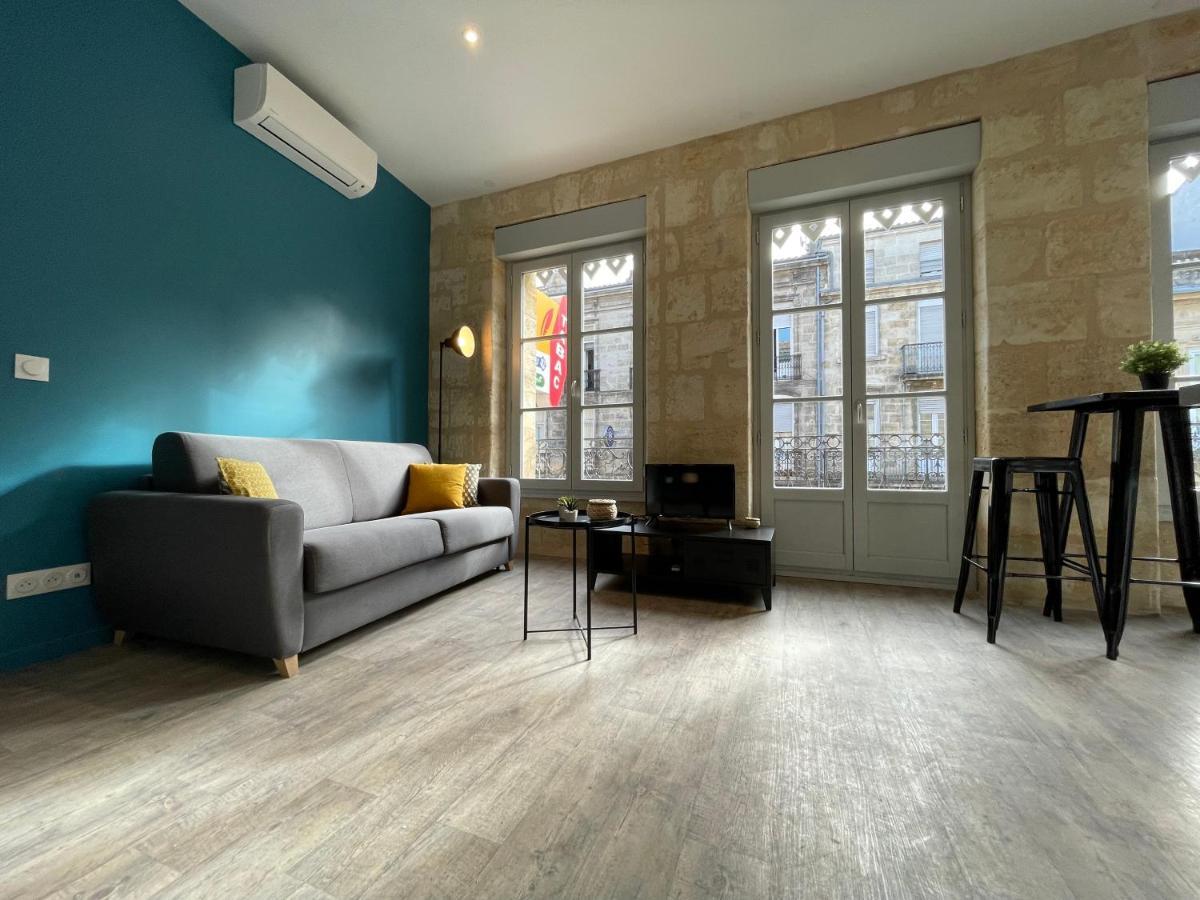 Magnifique Appartement Pour 2 Avec Climatisation Et Belle Pierre Bordelaise Bordeaux Exterior foto