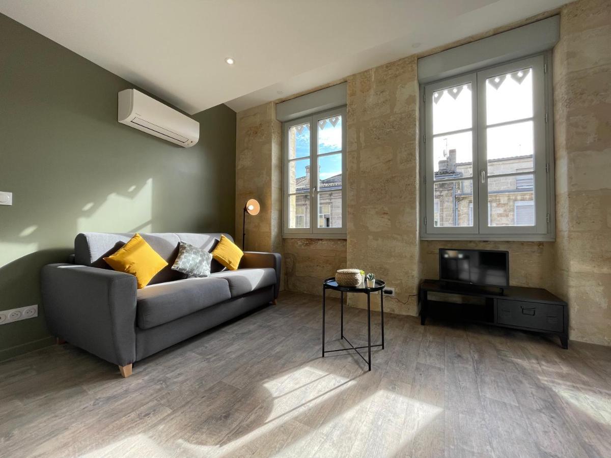 Magnifique Appartement Pour 2 Avec Climatisation Et Belle Pierre Bordelaise Bordeaux Exterior foto
