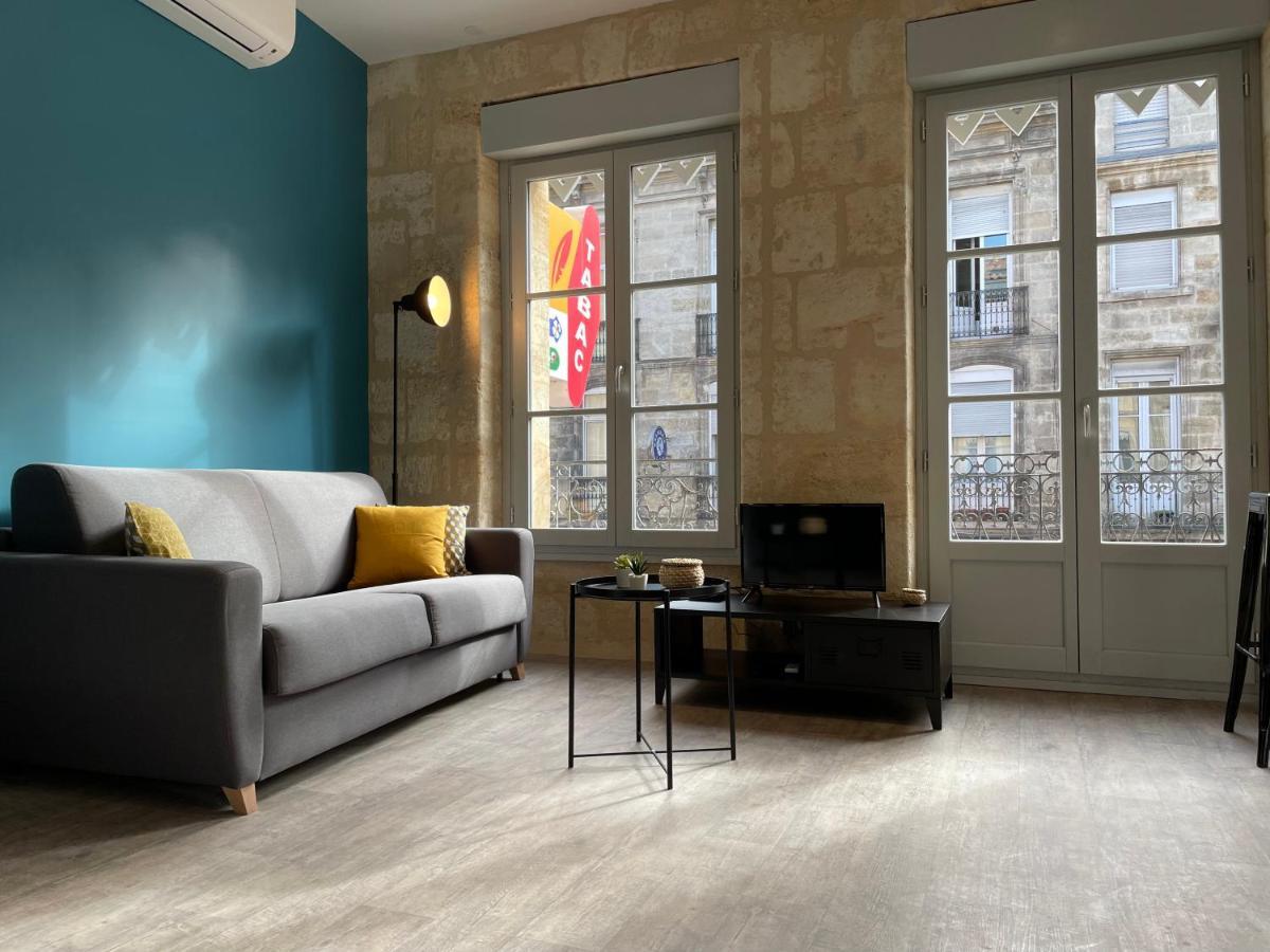 Magnifique Appartement Pour 2 Avec Climatisation Et Belle Pierre Bordelaise Bordeaux Exterior foto